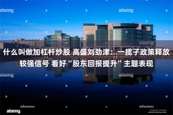 什么叫做加杠杆炒股 高盛刘劲津：一揽子政策释放较强信号 看好“股东回报提升”主题表现