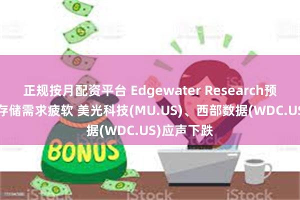 正规按月配资平台 Edgewater Research预测2025年存储需求疲软 美光科技(MU.US)、西部数据(WDC.US)应声下跌