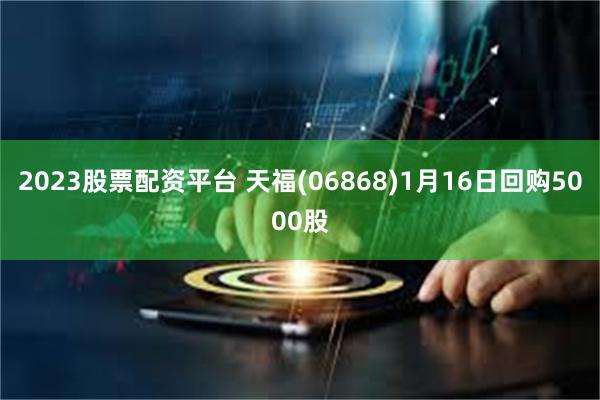 2023股票配资平台 天福(06868)1月16日回购5000股